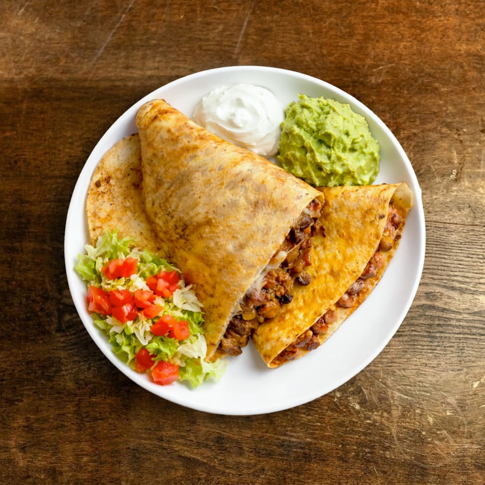 Quesadilla Al Pastor.