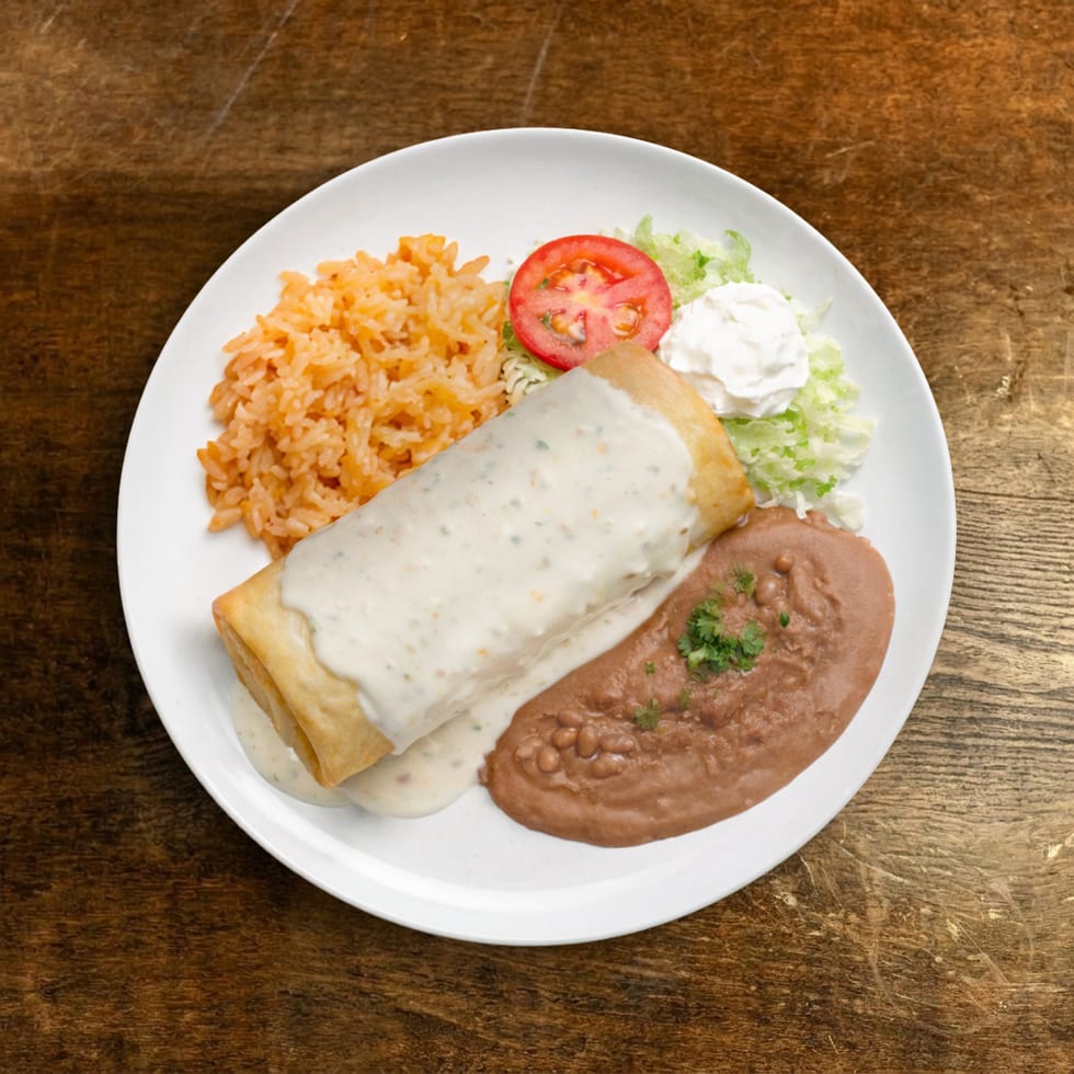 Shrimp Chimichanga.